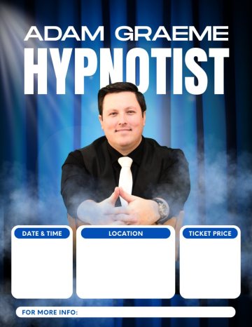 Fundraising poster template design 3